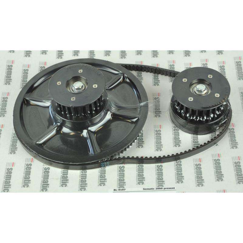 BL-0107 | KIT MOTOR DRIV.PULLEY AND BELT BL-0107 | KIT MOTOR DRIV.PULLEY AND BELT