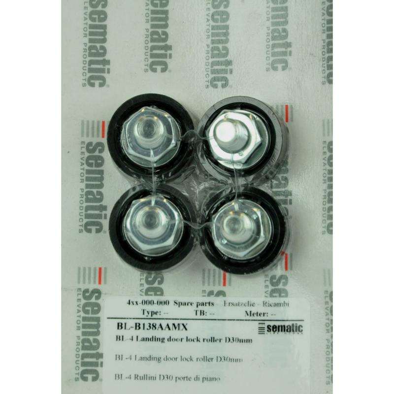 BL-B138AAMX | 4 X C-MOD LANDING DOOR LOCK ROLLER D.30MM BL-B138AAMX | 4 X C-MOD LANDING DOOR LOCK ROLLER D.30MM