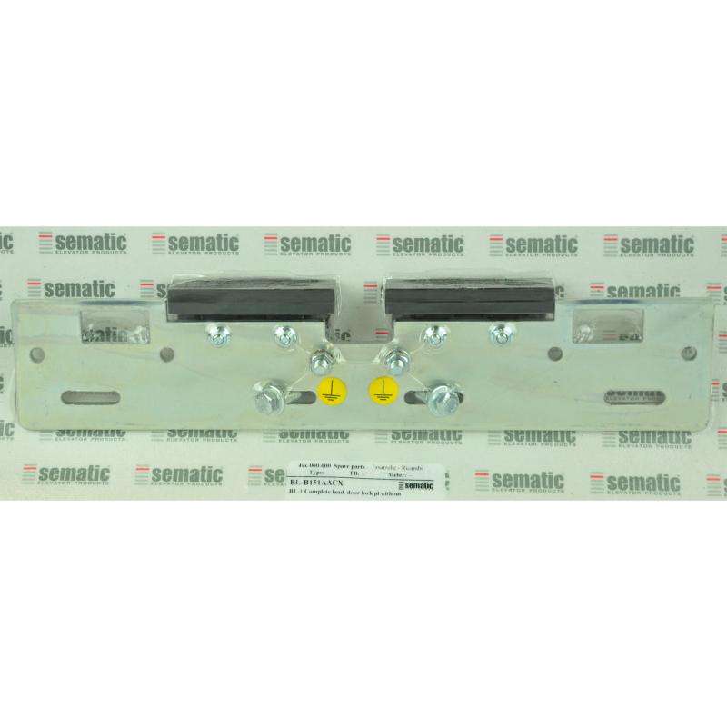 BL-B151AACX | 1 X PLACA DE BLOQUEO DE PUERTA DE PISO COMPLETA SIN BANDA DE SEGURIDAD (S2-4-6Z)