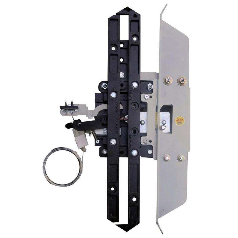 BL-B152ACLX04 | 1 X ALUMINIUM SKATE WITH CAR DOOR LOCKING DEVICE EN81 IP20 (K1-2-3 R LONG BLADE) SKATE ARMS WORKING LENGTH 485MM BL-B152ACLX04 | 1 X ALUMINIUM SKATE WITH CAR DOOR LOCKING DEVICE EN81 IP20 (K1-2-3 R LONG BLADE) SKATE ARMS WORKING LENGTH 485MM