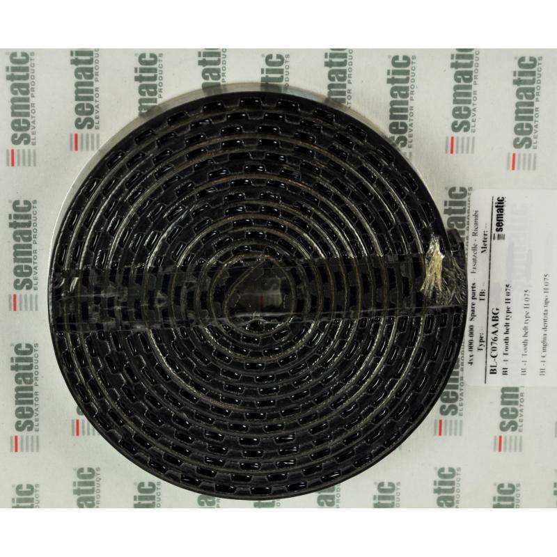BL-C076AABG-2490 | 1 X CORREA DENTADA H075 PARA OPERADOR DE PUERTA DE CABINA (SOLO PARA F28-F29) (L=2490MM)