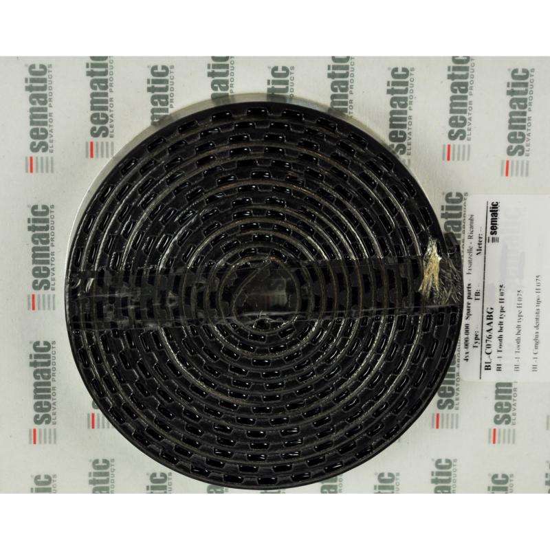 BL-C076AABG-10000 | 1 X CORREA DENTADA H075 PARA OPERADOR DE PUERTA DE CABINA (SOLO PARA F28-F29) (L=10000MM)