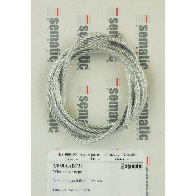 BL-C088AABF31 | 1 X CABLE DE INTERCONEXIÓN D.3MM (L=1625MM). TB PARA EJECUCIONES S-K 2000B Y S 2000C: S-K 2R/L =1200MM; S-K 4Z =2400MM; S-K 3R/L =1800MM; S-K 6Z = 3600MM.TB PARA LA EJECUCIÓN K 2000C: S-K 2R/L =1250MM; S-K 4Z =2500MM