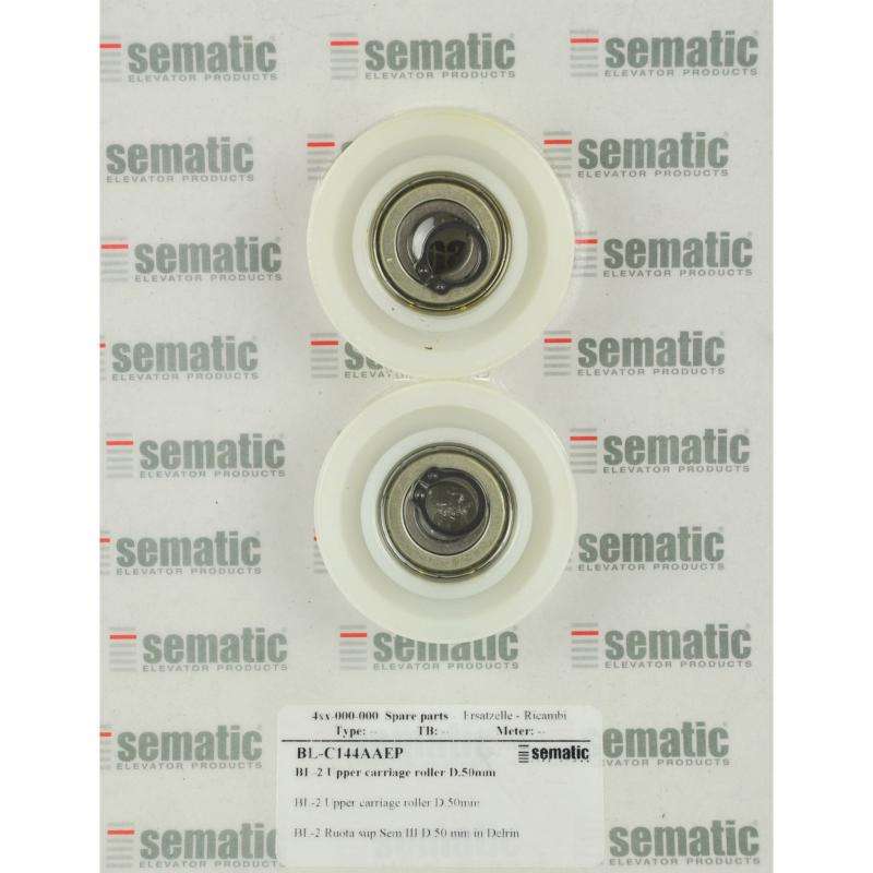 BL-C144AAEP | 2 X RUEDAS CARRO SUPERIOR D.50MM