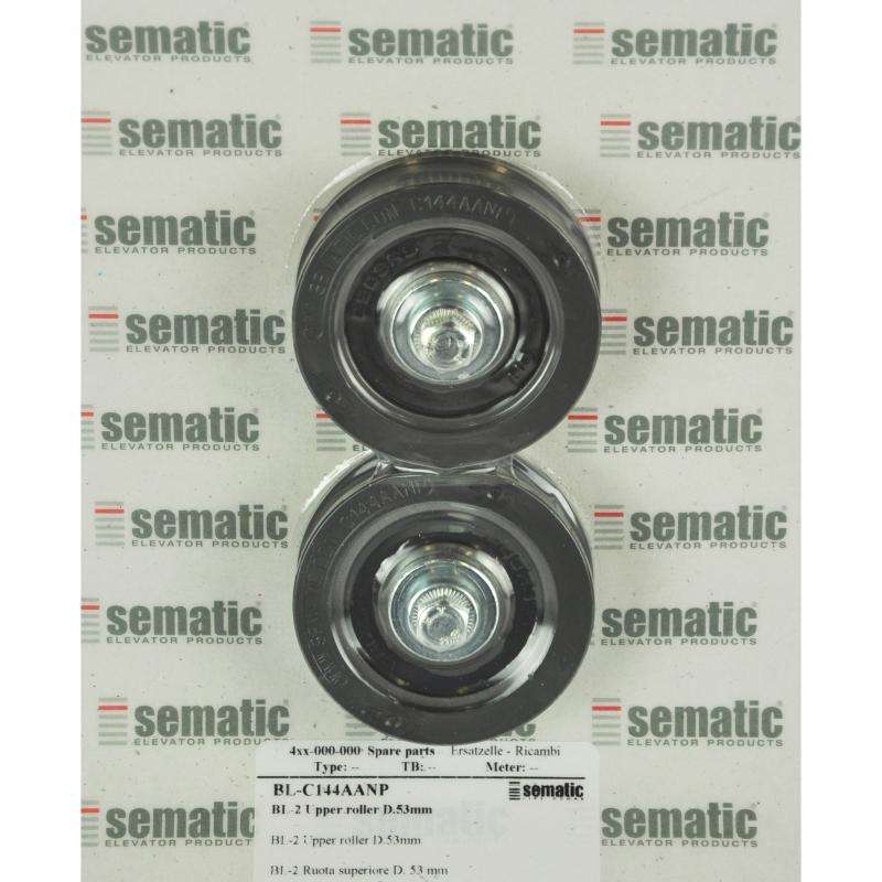 BL-C144AANP | 2 X ROLLER D.53MM (EXTERNAL 60MM) BL-C144AANP | 2 X ROLLER D.53MM (EXTERNAL 60MM)
