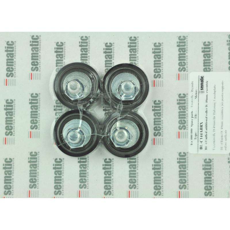 BL-C144ABRX | 4 X RUEDA EXCENTRICO PARA PLACA DE SOPORTE UNIFICADA D.40MM (EXTERNO)