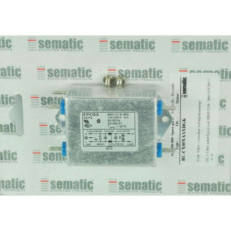 BL-CX00XAAXDGK | 1 X EMC FILTER - BETWEEN MAIN CONTROLLER AND DOOR CONTROLLER BL-CX00XAAXDGK | 1 X EMC FILTER - BETWEEN MAIN CONTROLLER AND DOOR CONTROLLER